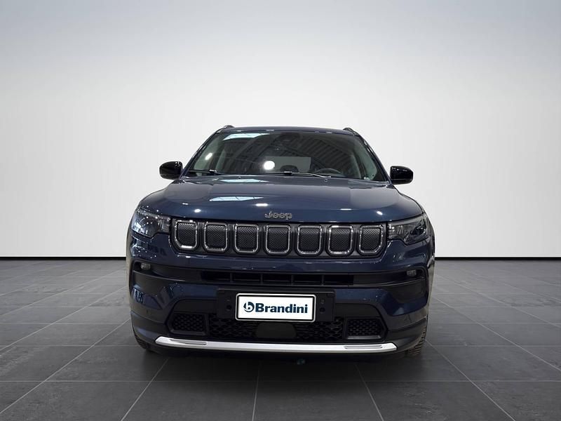 Begagnad Jeep Compass Limited 131 HK (96 kW) 2022 Blå SUV