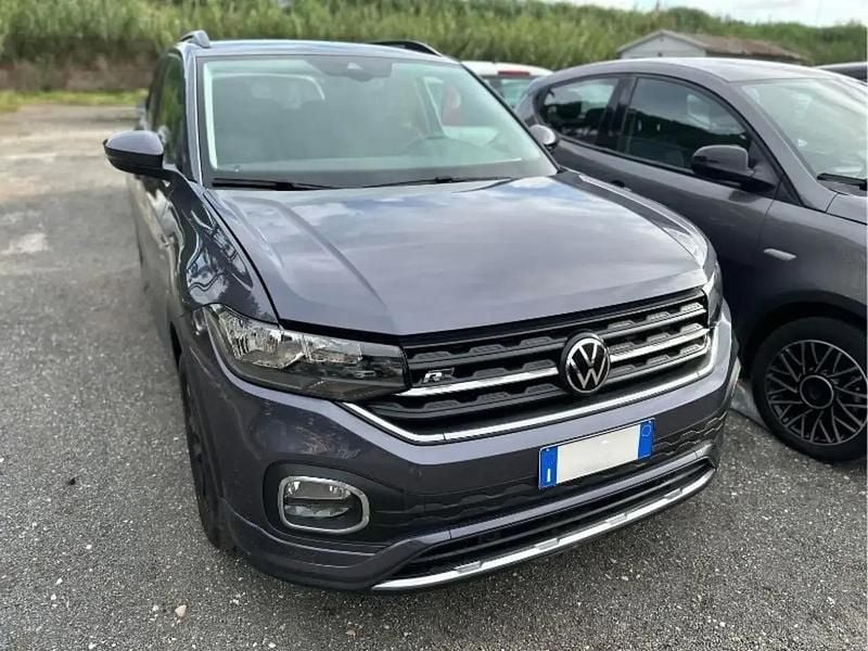 Usata VW T-Cross Style 110 CV (80 kW) 2022 Grigio SUV