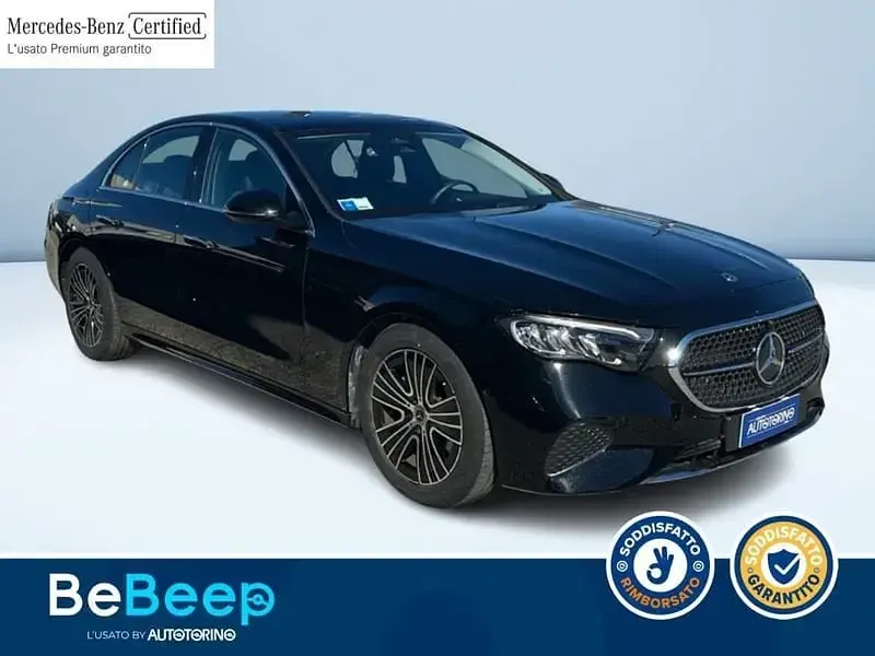 Usata Mercedes E200 Advanced 163 CV (119 kW) 2025 Nero metallizzato Berlina