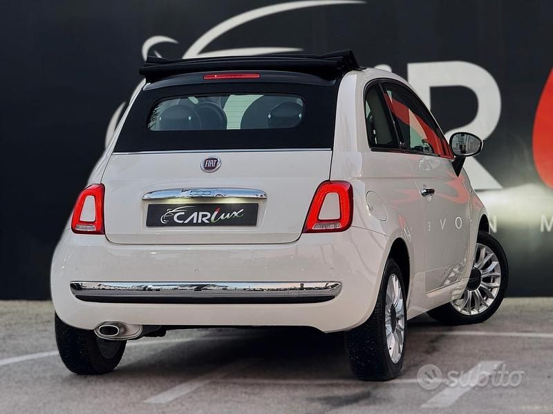 Usata Fiat 500C Pop Star 69 CV (50 kW) 2014 Bianco Cabrio