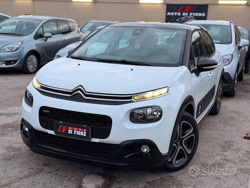 Usata Citroën C3 PureTech 82 CV (60 kW) 2017 Bianco Berlina