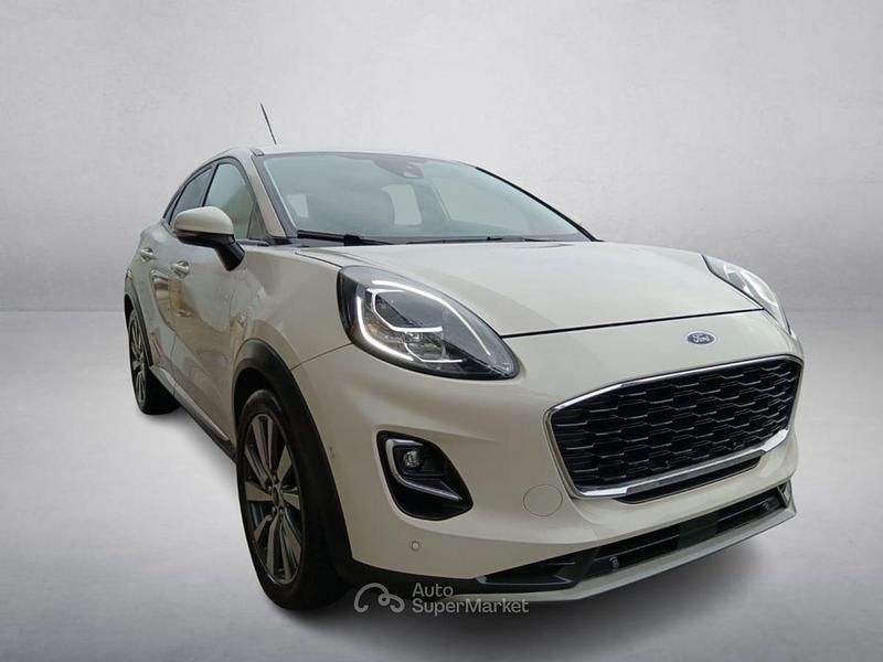 Usata Ford Puma Titanium 125 CV (91 kW) 2020 Bianco Coupé