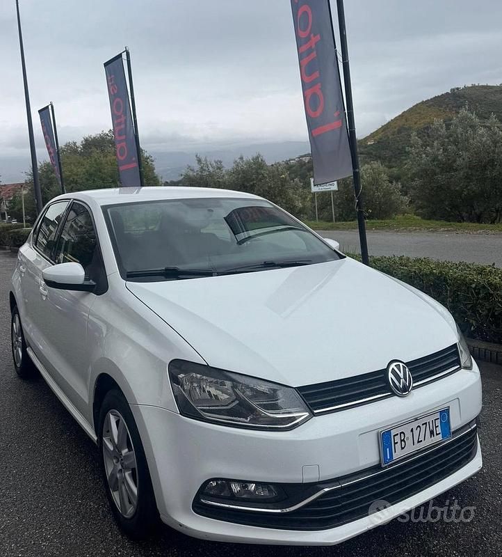 Usata VW Polo Comfortline 90 CV (66 kW) 2016 Bianco Berlina