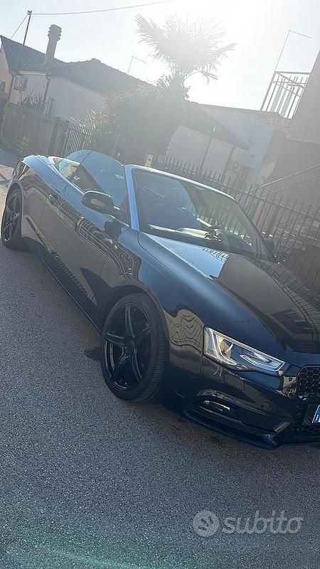 Usata Audi A5 Cabriolet 177 CV (130 kW) 2012 Nero Cabrio