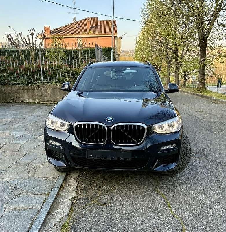 Usata BMW X3 M Sport 190 CV (139 kW) 2018 Blu/azzurro SUV
