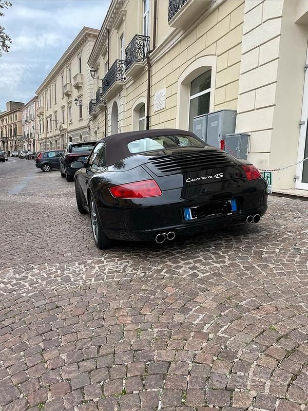 Usata Porsche 911 Carrera 4S Cabriolet 385 CV (283 kW) 2007 Nero Cabrio
