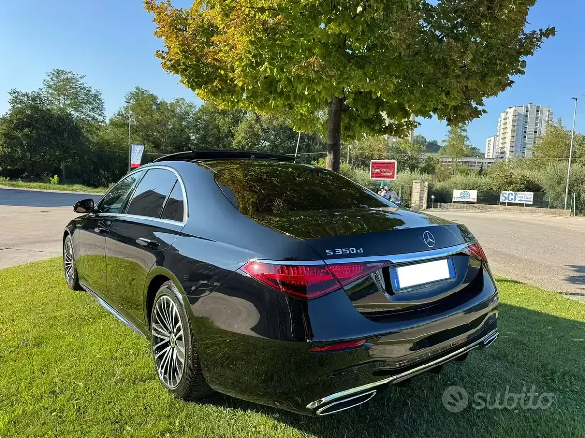 Usata Mercedes S350 AMG line 313 CV (230 kW) 2023 Nero Berlina