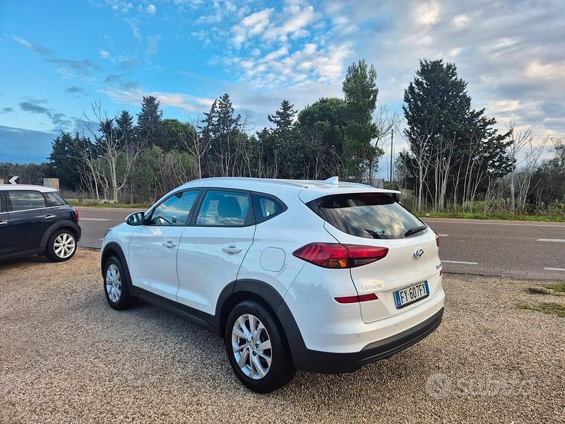 Usata Hyundai Tucson 115 CV (84 kW) 2019 Bianco SUV