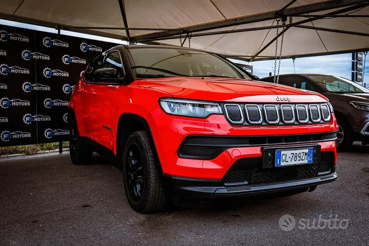 Usata Jeep Compass 131 CV (96 kW) 2023 Rosso SUV