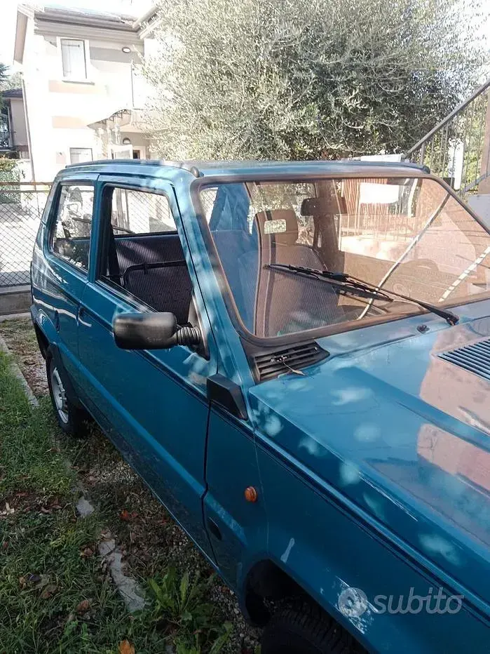Usata Fiat Panda Young 34 CV (25 kW) 1989 Blu/azzurro Utilitaria