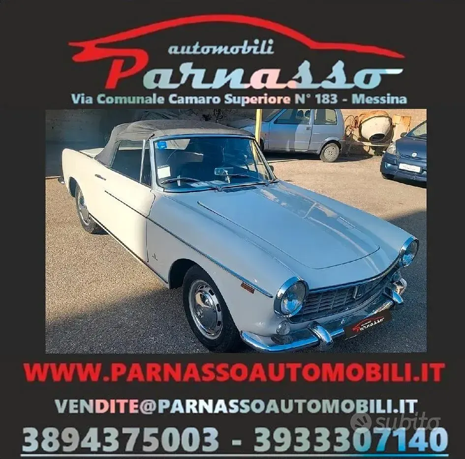 Usata Fiat 1500 71 CV (52 kW) 1960 Bianco Cabrio