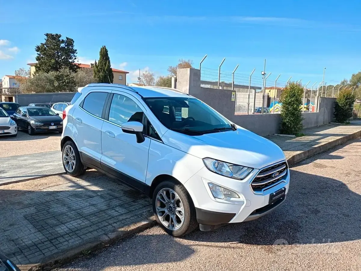 Usata Ford Ecosport 125 CV (91 kW) 2020 Bianco SUV