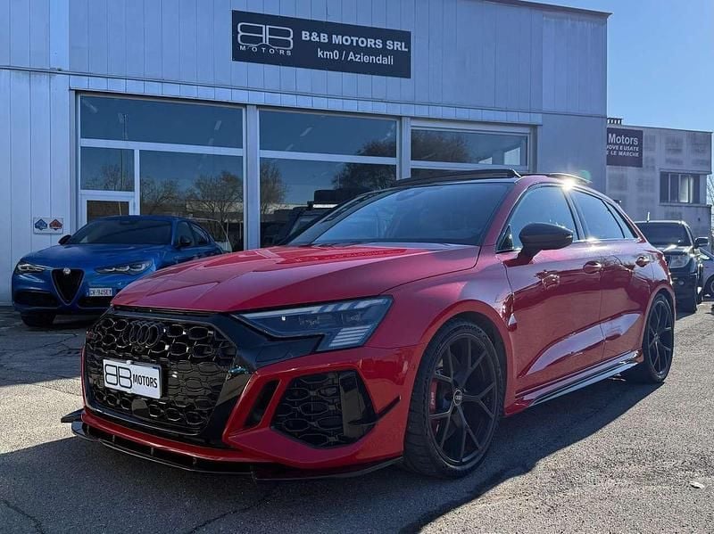 Usata Audi RS3 400 CV (294 kW) 2022 Rosso Berlina
