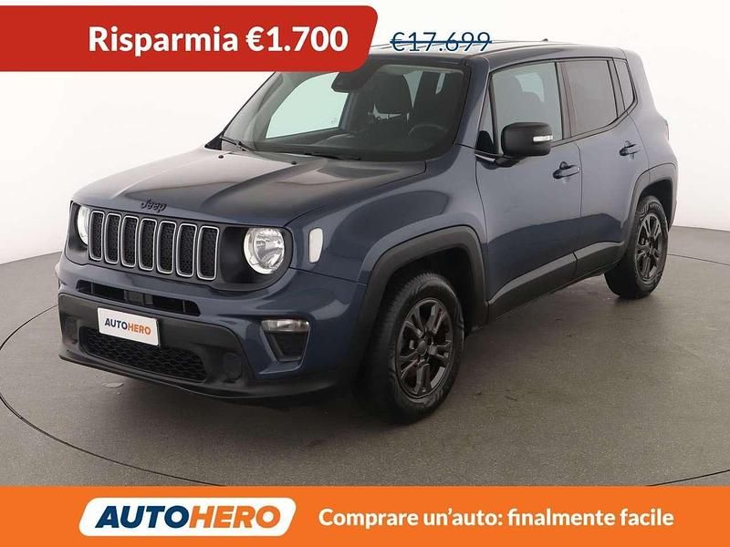Usata Jeep Renegade Longitude 120 CV (88 kW) 2022 Blu/azzurro SUV
