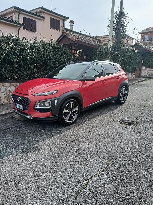Usata Hyundai Kona 120 CV (88 kW) 2017 Rosso SUV
