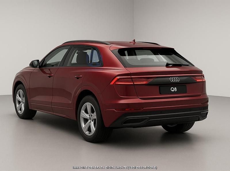 Usata Audi Q8 e-tron Advanced Plus 300 kW (408 CV) 2023 Rosso SUV