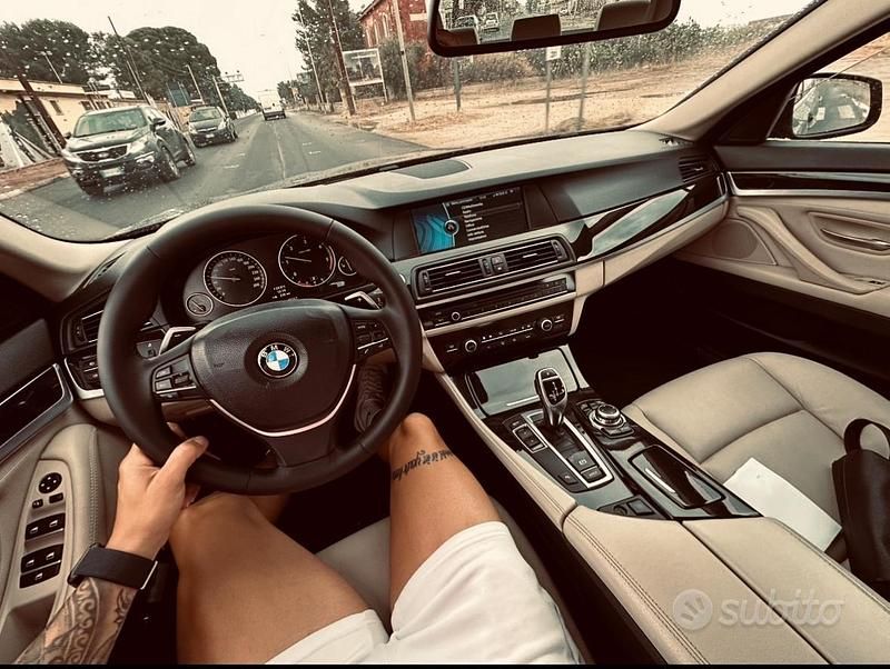 Usata BMW 520 2011 Blu Berlina