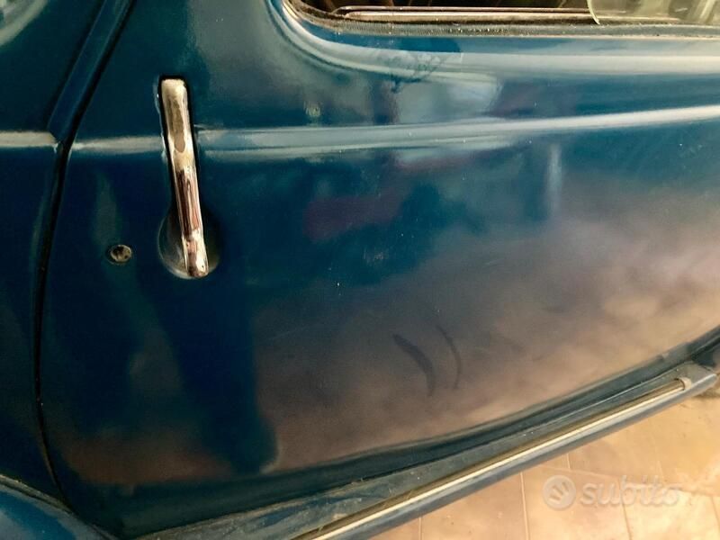 Usata Fiat 500C 1950 Blu Cabrio