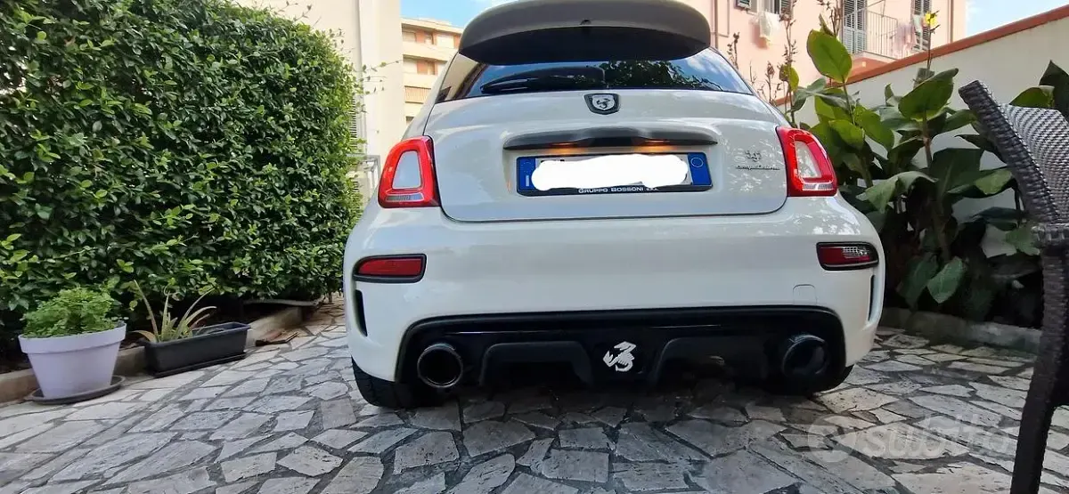 Usata Abarth 595 Competizione 180 CV (132 kW) 2017 Bianco Coupé