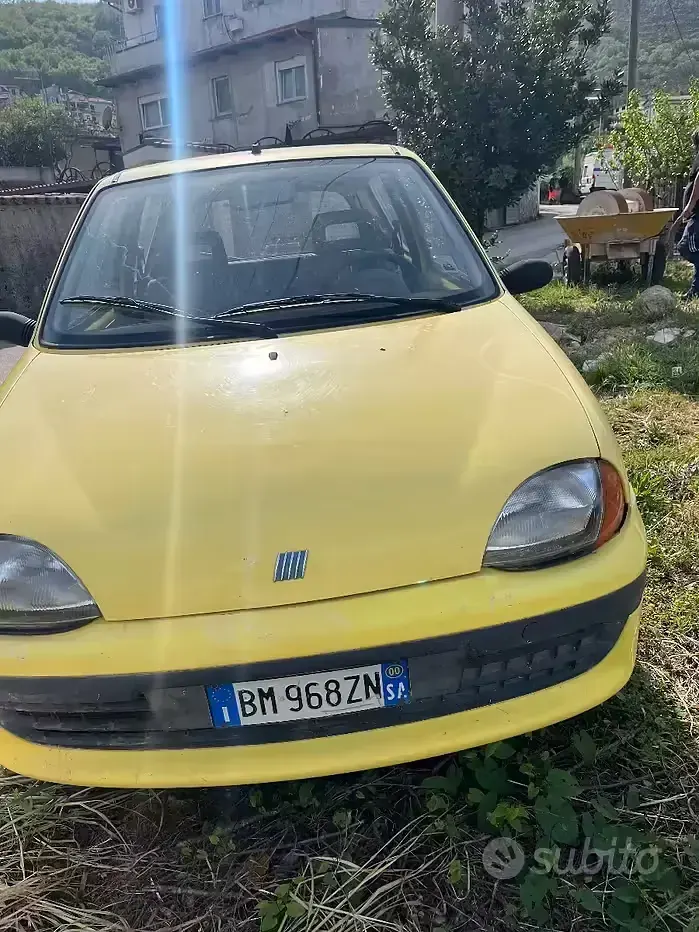 Usata Fiat 600 39 CV (28 kW) 2000 Giallo Berlina