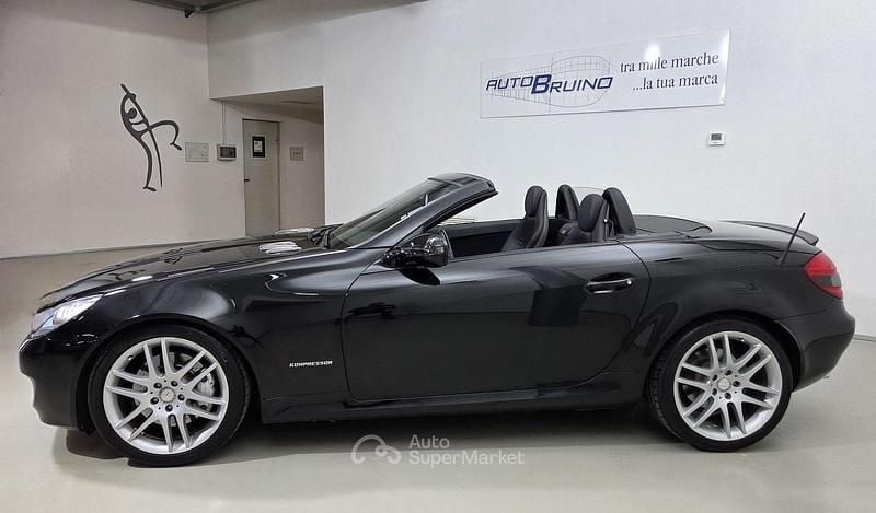 Usata Mercedes SLK200 184 CV (135 kW) 2008 Nero Cabrio