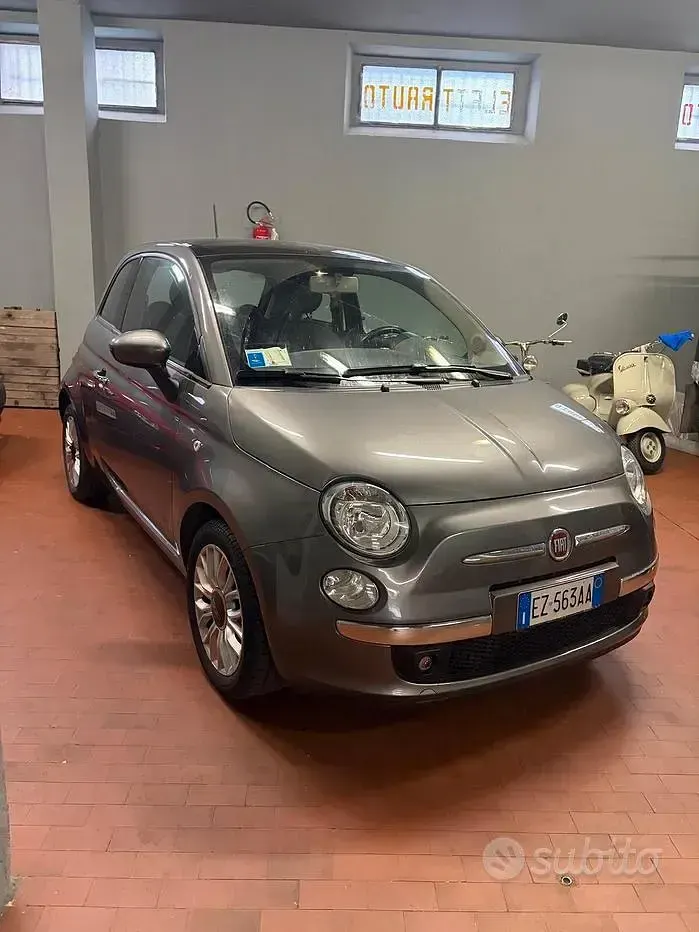 Usata Fiat 500 Lounge 69 CV (50 kW) 2014 Grigio Berlina