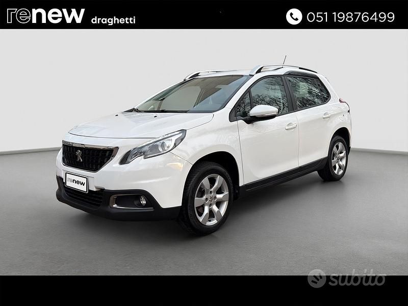 Usata Peugeot 2008 Allure 83 CV (61 kW) 2019 Bianco SUV