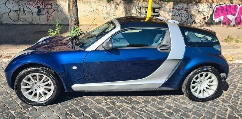 Usata Smart Roadster Passion 82 CV (60 kW) 2004 Blu Cabrio