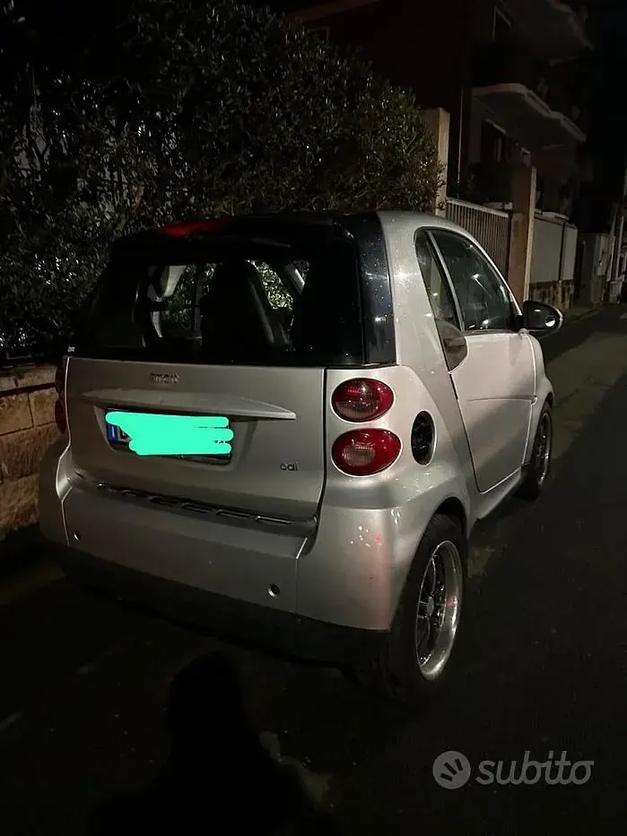 Usata Smart ForTwo Coupé 54 CV (39 kW) 2009 Grigio Coupé