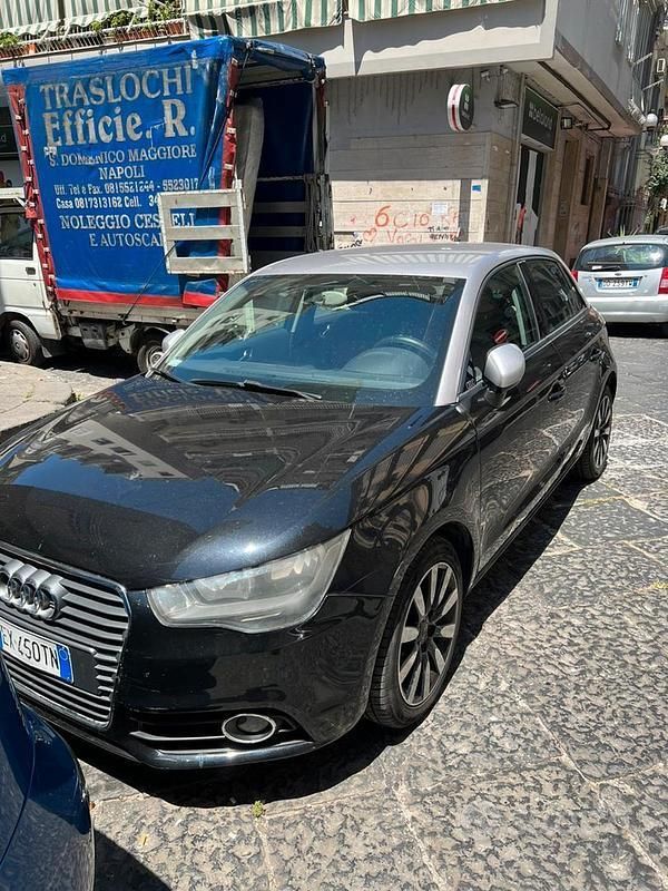 Usata Audi A1 105 CV (77 kW) 2014 Nero Utilitaria