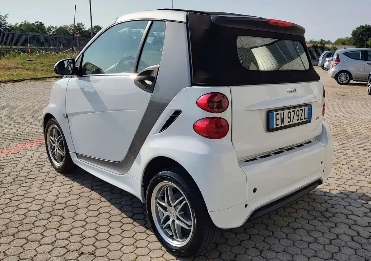 Usata Smart ForTwo Cabrio Passion 71 CV (52 kW) 2014 Bianco Cabrio
