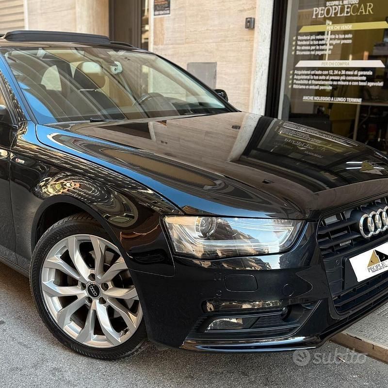 Usata Audi A4 Advanced 177 CV (130 kW) 2014 Nero Station wagon