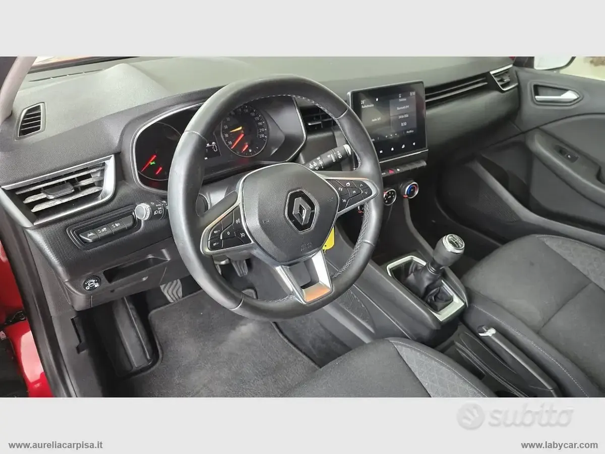 Usata Renault Clio V Zen 101 CV (74 kW) 2020 Rosso Berlina