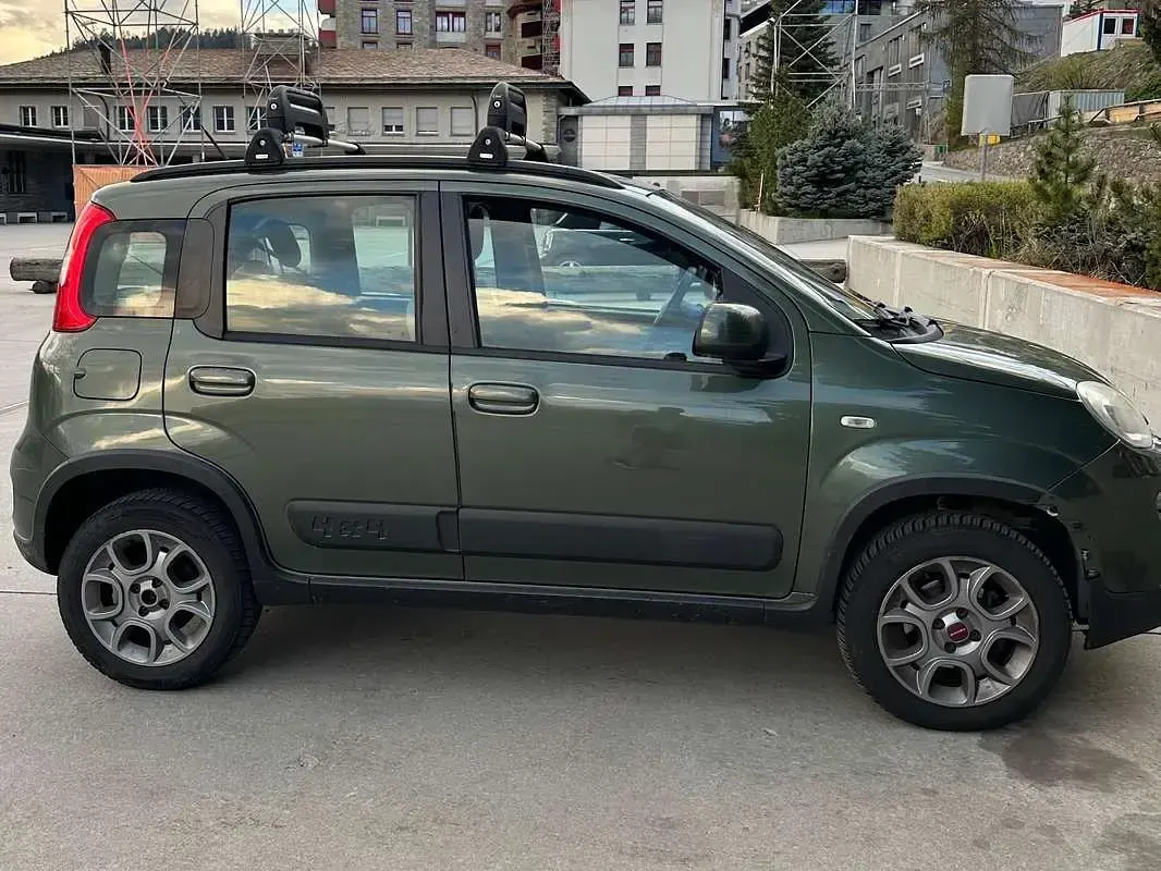 Usata Fiat Panda 4x4 75 CV (55 kW) 2013 Verde Utilitaria