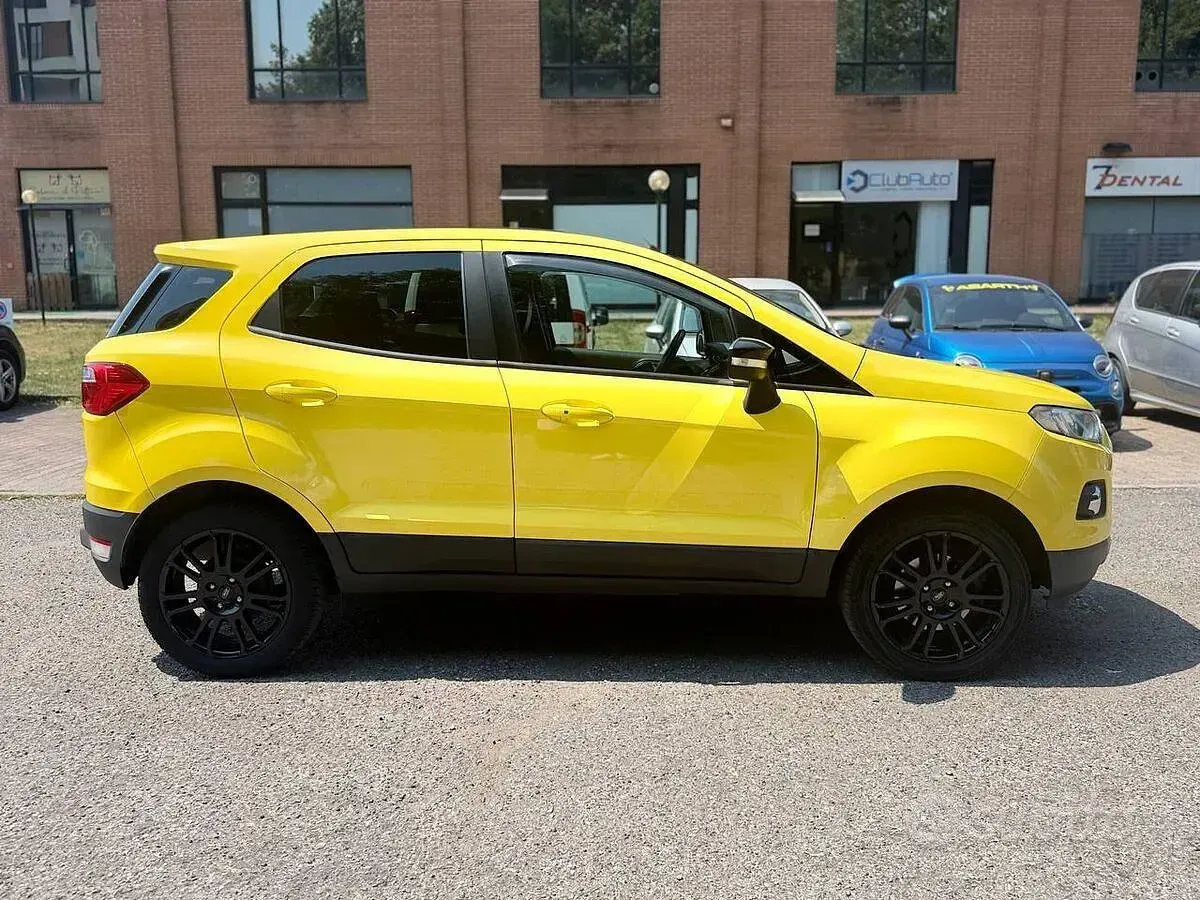 Usata Ford Ecosport Titanium S 95 CV (69 kW) 2017 Giallo SUV