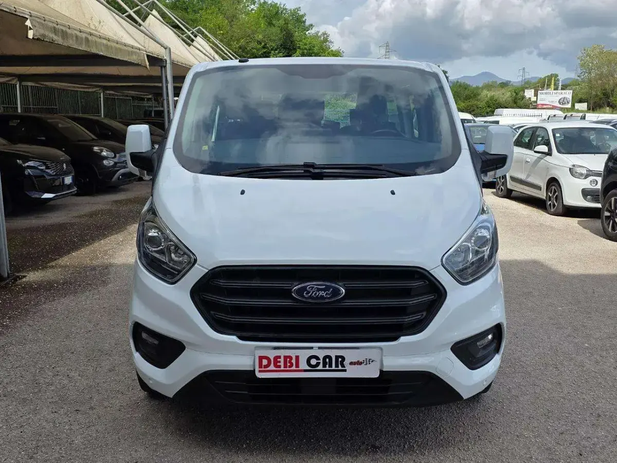 Usata Ford Transit Custom 131 CV (96 kW) 2022 Bianco Monovolume