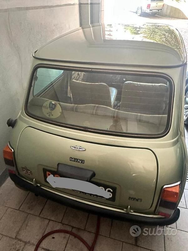 Usata Austin Mini 1970 Verde Utilitaria