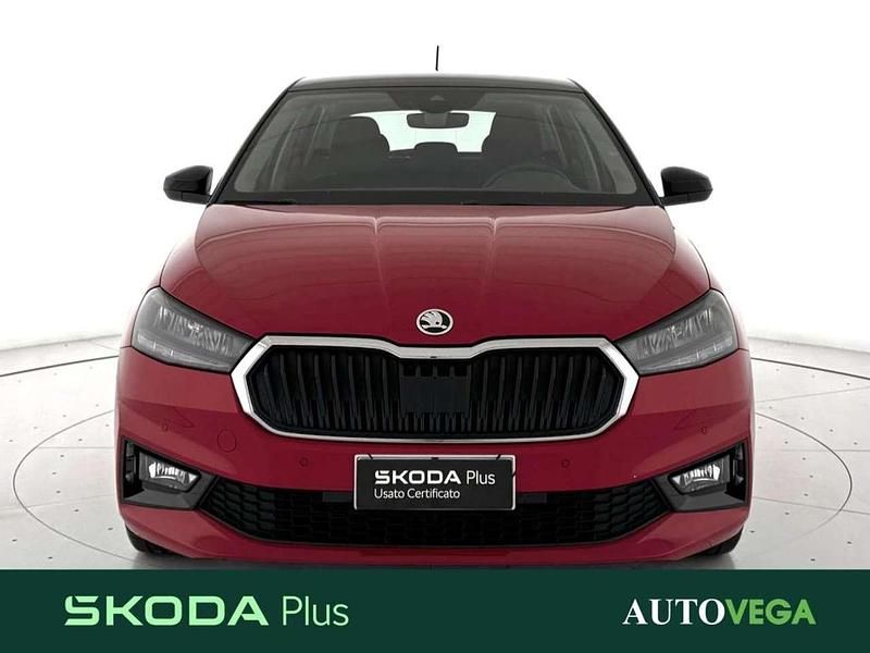 Usata Skoda Fabia Style 95 CV (69 kW) 2022 Rosso pastello Berlina