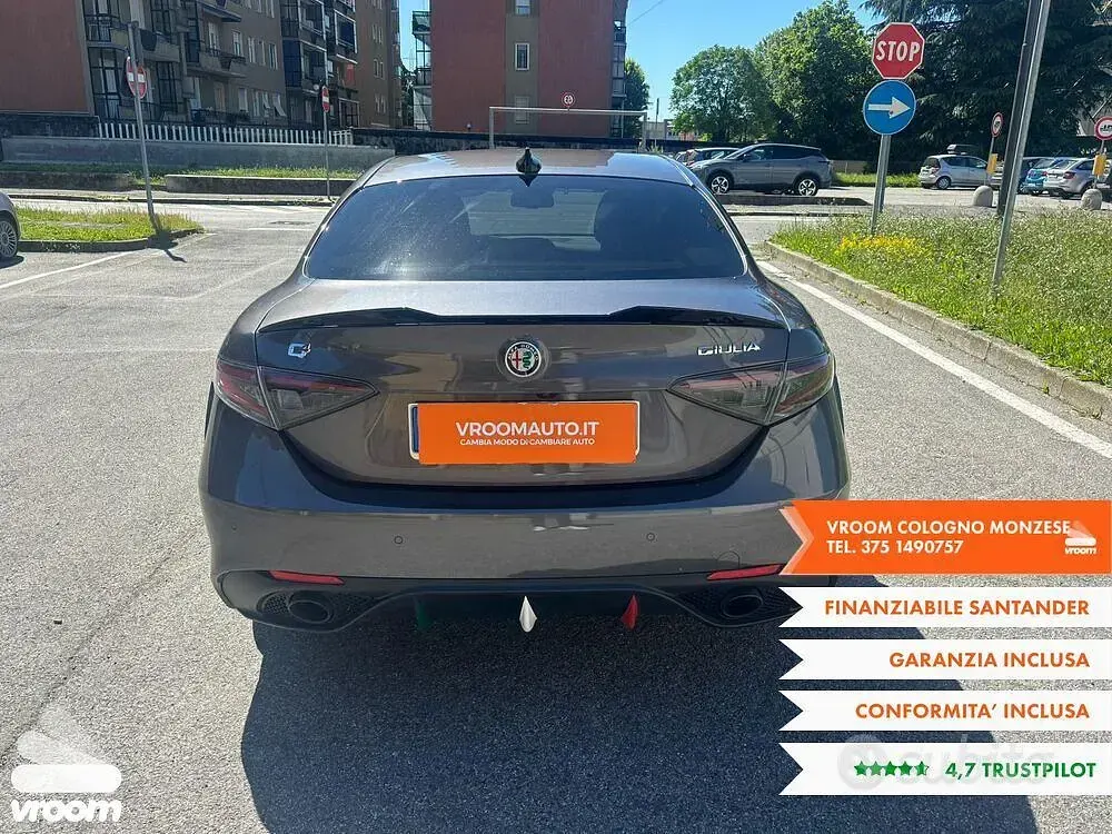 Usata Alfa Romeo Giulia Veloce 280 CV (205 kW) 2024 Gray Berlina