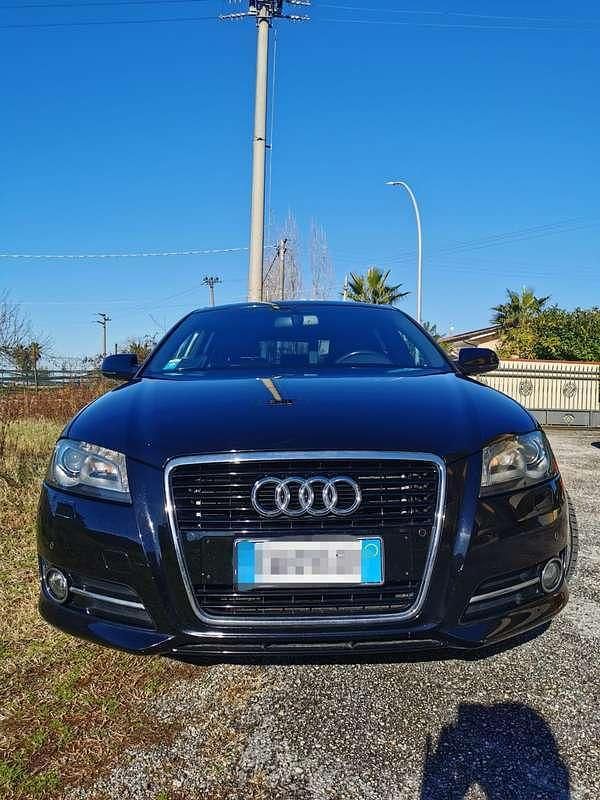 Usata Audi A3 Attraction 140 CV (102 kW) 2012 Nero Berlina