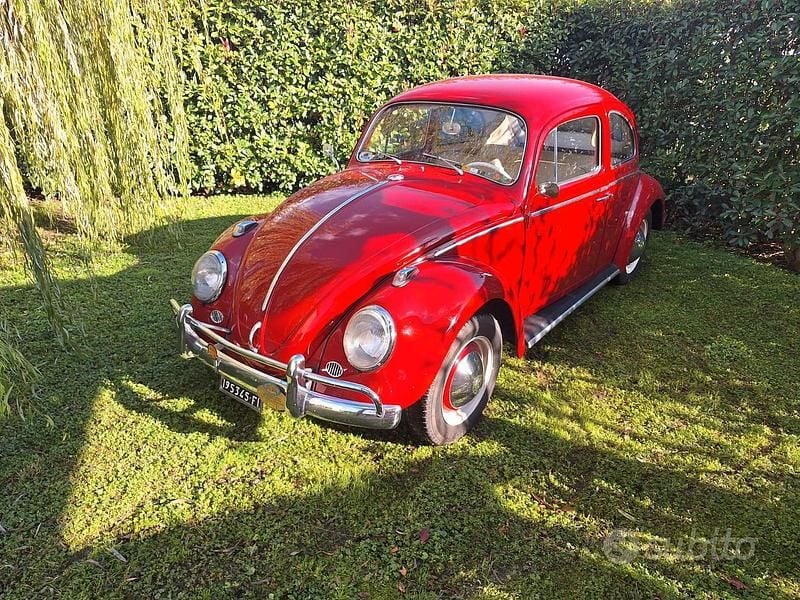 Usata VW Beetle 1960 Rosso Utilitaria