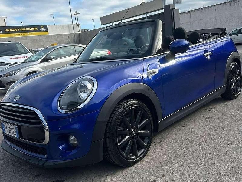 Blu/azzurro Usata 2019 Mini Cooper D Cabriolet Cabrio | 19.000 € (Buon prezzo) - Immagine 1/4