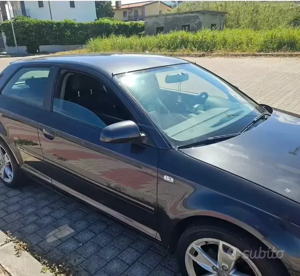 Usata Audi A3 140 CV (102 kW) 2006 Nero Utilitaria