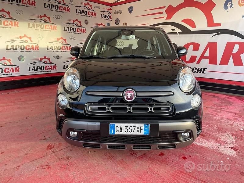 Usata Fiat 500L Cross 95 CV (69 kW) 2020 Nero Monovolume