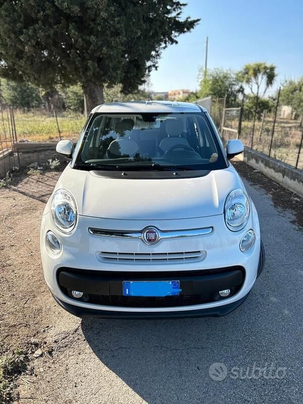 Bianco Usata 2016 Fiat 500L Pop Star Monovolume | 9500 € (Buon prezzo) - Immagine 1/4