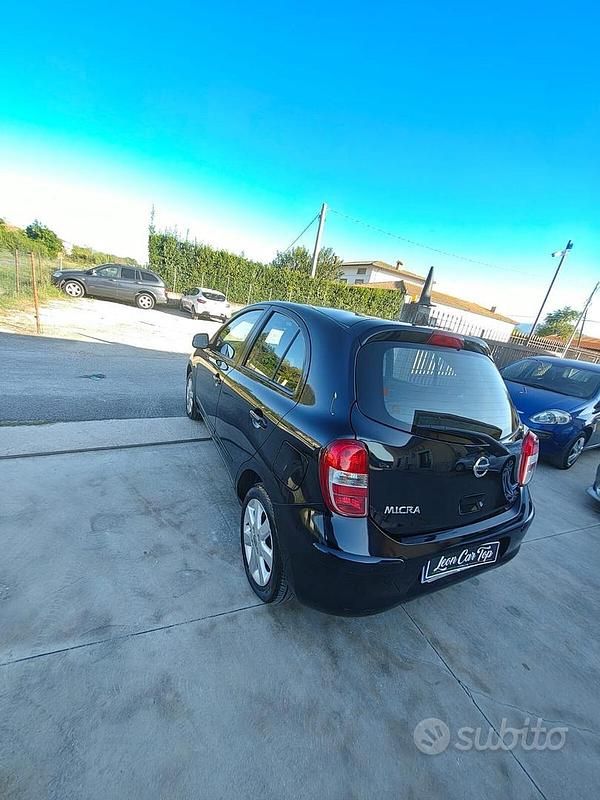Usata Nissan Micra Tekna 80 CV (58 kW) 2013 Nero Utilitaria
