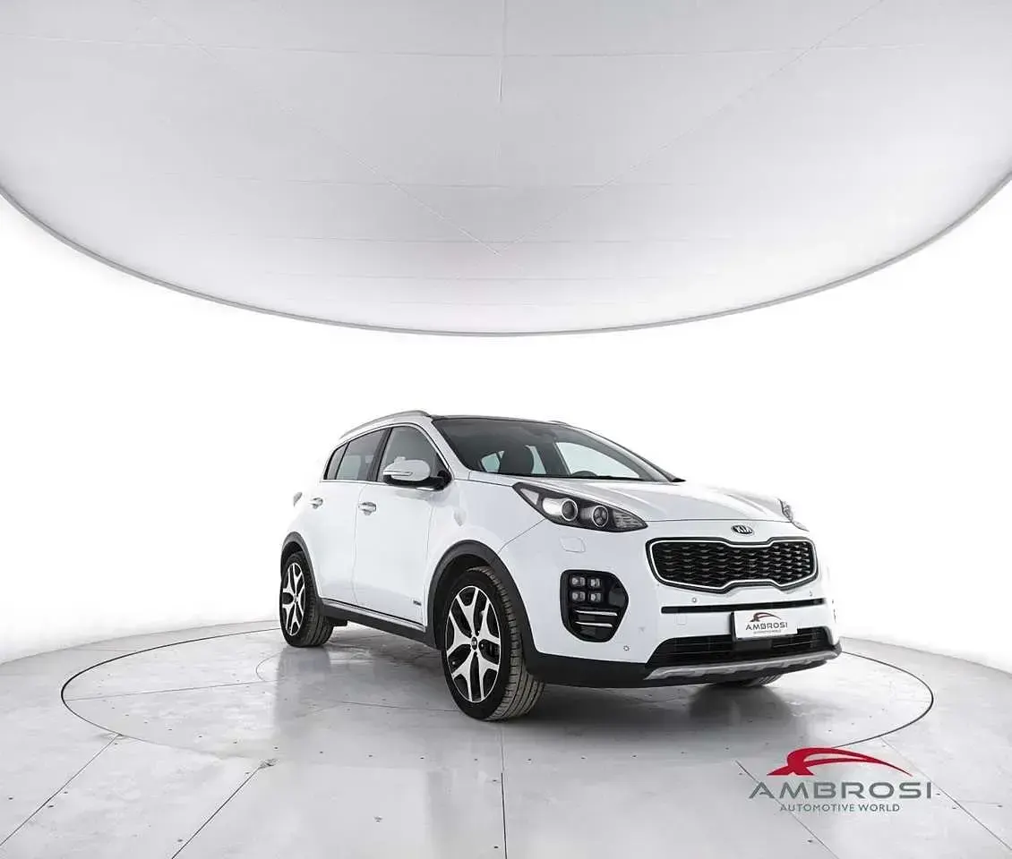 Gebraucht Kia Sportage GT-Line 185 PS (136 kW) 2018 Weiß SUV