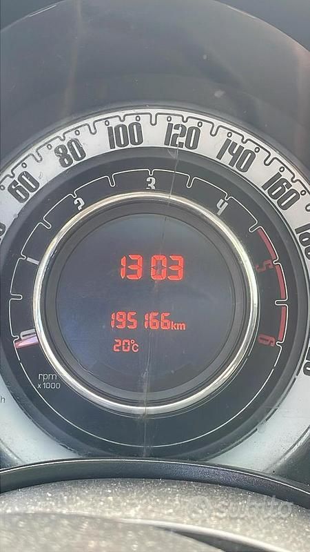 Usata Fiat 500 75 CV (55 kW) 2007 Bianco Berlina