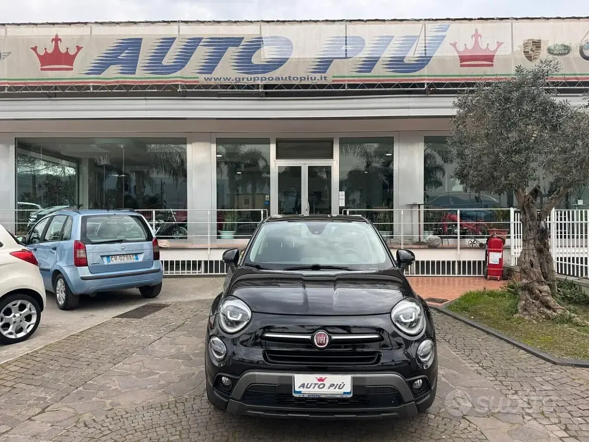 Usata Fiat 500X Cross 95 CV (69 kW) 2019 Nero SUV