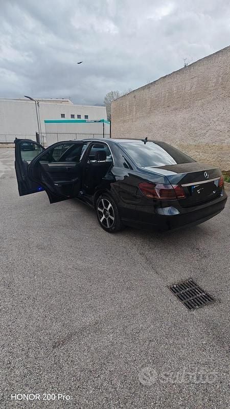 Usata Mercedes E200 2013 Nero Berlina